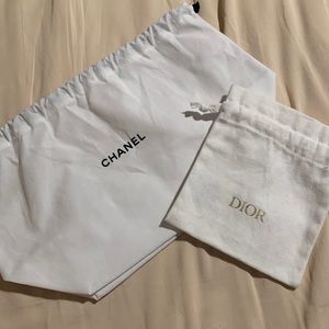 Chanel & Dior small dust bags
